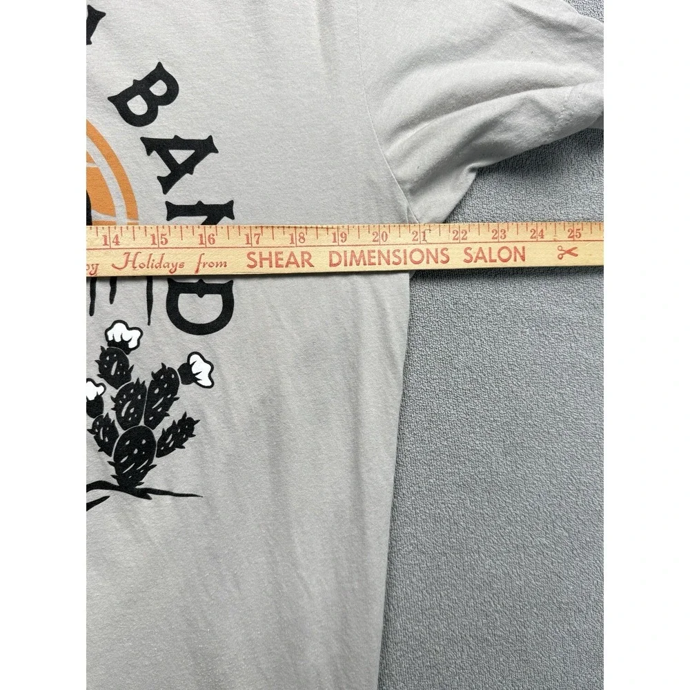 Zac Brown Band 2023 From the Fire World Tour Concert T-shirt Gray Country Rock